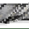 Mexen Lunar uși de duș rabatabile dreapta 135 cm, transparent, aurii - 834-135-000-50-00-P