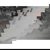 Mexen Kioto perete de duș de sine stătător 110 x 200 cm, transparent/Model alb 8 mm, Roz-auriu - 800-110-002-60-85