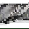 Mexen Lunar uși de duș batante dreapta 85 cm, transparent, aurii periate - 834-085-000-55-00-P