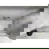Mexen Lunar uși de duș batante, dreapta, 135 cm, transparent, auriu periat - 834-135-000-55-00-P