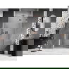 Mexen Lunar uși de duș cu deschidere dreaptă 100 cm, transparent, aur roz - 834-100-000-60-00-P