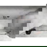 Mexen Lunar jobbra nyíló zuhanyajtó 130 cm, áttetsző, rózsaarany - 834-130-000-60-00-P
