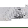Mexen Limos Grey szürke mázas gres rekt. G1, padló- és falburkolólap 120 x 60 cm, fényes - TL127-120-060-01