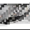 Mexen Lunar ușă de duș batantă dreapta 135 cm, transparent, cupru periat - 834-135-000-65-00-P
