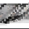 Mexen Lunar ușă de duș batantă dreapta 135 cm, transparent, cupru periat - 834-135-000-65-00-P