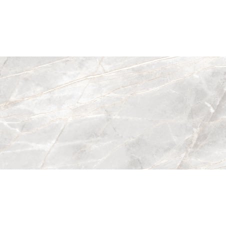 Mexen Cressida White faianță glazurată rectificată G1, placă de podea și perete 120 x 60 cm, lucios - TL135-120-060-01