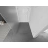 Mexen Kioto Walk-in zuhanyfal 70 x 200 cm, matt 8 mm, fehér - 800-070-101-20-30