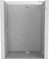 Mexen Lunar ușă de duș cu deschidere dreapta 135 cm, transparentă, nichel periat - 834-135-000-97-00-P