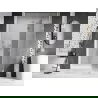 Mexen Lunar ușă de duș cu deschidere dreapta 135 cm, transparentă, nichel periat - 834-135-000-97-00-P