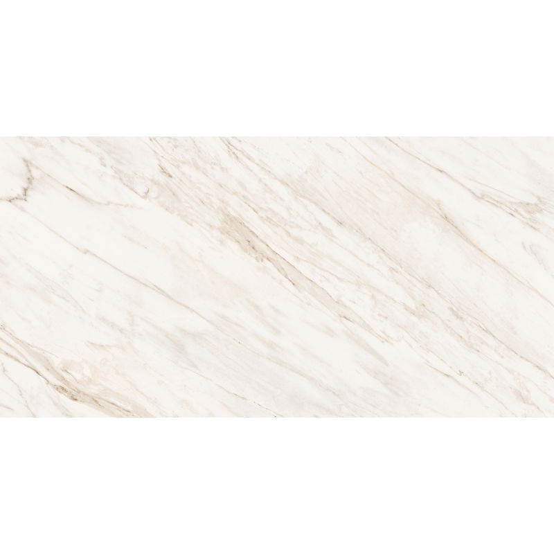 Mexen Angelo White gres glazurat rectificat G1, plăci pentru podea-perete 120 x 60 cm, lucios - TL156-120-060-00