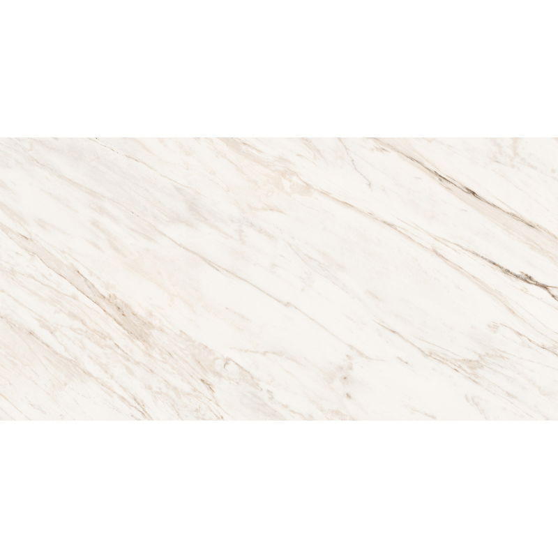 Mexen Angelo White gres glazurat rectificat G1, plăci pentru podea-perete 120 x 60 cm, lucios - TL156-120-060-00