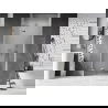 Mexen Lunar L ușă de duș batantă stânga 70 cm, transparentă, crom - 834L-070-000-01-00-L