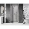 Mexen Lunar L ușă de duș rabatabilă stânga 90 cm, transparentă, crom - 834L-090-000-01-00-L