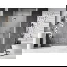 Mexen Lunar L ușă de duș batantă stânga 100 cm, transparent, crom - 834L-100-000-01-00-L
