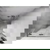 Mexen Lunar L ușă de duș batantă stânga 125 cm, transparentă, crom - 834L-125-000-01-00-L