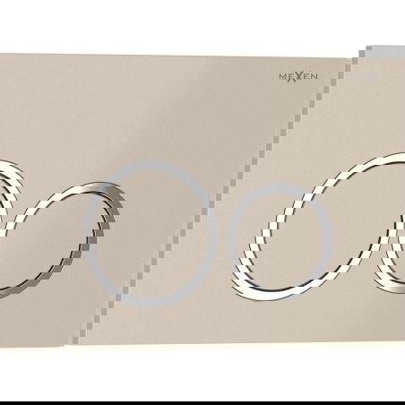 Mexen Tex 01 buton de spălare, bej - 6101-07