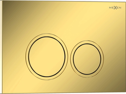 Mexen Tex 01 öblítő gomb, pezsgő arany fényes - 6101-08