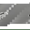 Mexen Lunar L ușii de duș rabatabile stânga 90 cm, transparent, alb - 834L-090-000-20-00-L