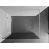 Mexen Kioto perete de duș Walk-in 120 x 200 cm, grafit 8 mm, alb - 800-120-101-20-40