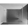 Mexen Kioto Walk-in zuhanyfal 100 x 200 cm, tükör 8 mm, fehér - 800-10-101-20-50
