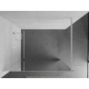 Mexen Kioto Walk-in zuhanyfal 110 x 200 cm, tükör 8 mm, fehér - 800-110-101-20-50