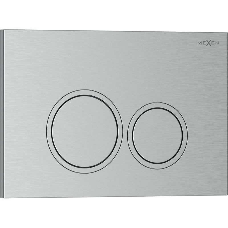 Mexen Tex 01 buton de clătire, nichel periat - 6101-10