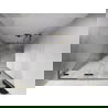 Mexen Lunar L ușă de duș pivotantă stânga 70 cm, transparentă, auriu periat - 834L-070-000-55-00-L