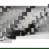 Mexen Lunar L uși de duș batante stânga 130 cm, transparente, auriu periat - 834L-130-000-55-00-L