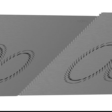 Mexen Tex 01 öblítő gomb, szálcsiszolt fegyverszürke - 6101-12