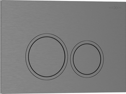 Mexen Tex 01 öblítőgomb, gun gray kefe - 6101-12