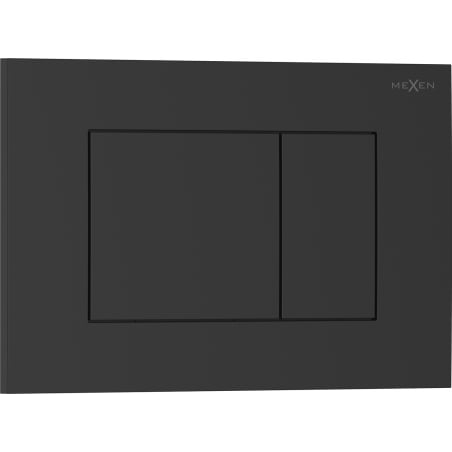Mexen Tex 02 öblítő gomb, fekete matt - 6102-02
