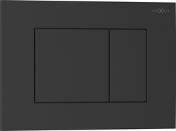 Mexen Tex 02 buton de spălare, negru mat - 6102-02