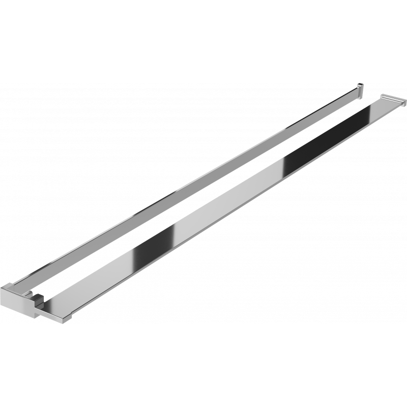 Mexen raft pentru peretele de duș cu balustradă pentru prosoape, crom - 800-02-01