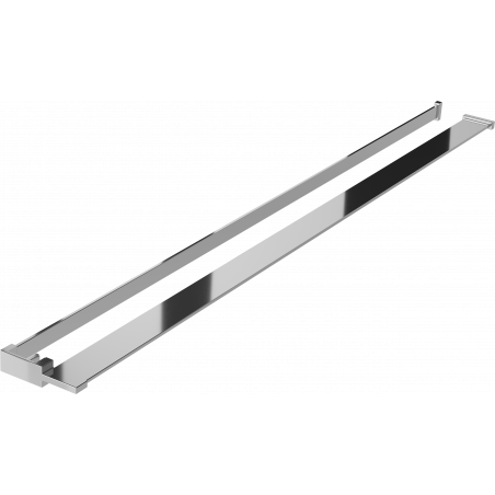 Mexen raft pentru peretele de duș cu balustradă pentru prosoape, crom - 800-02-01