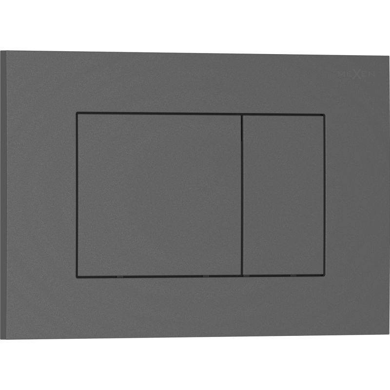 Mexen Tex 02 öblítő gomb, szürke - 6102-05