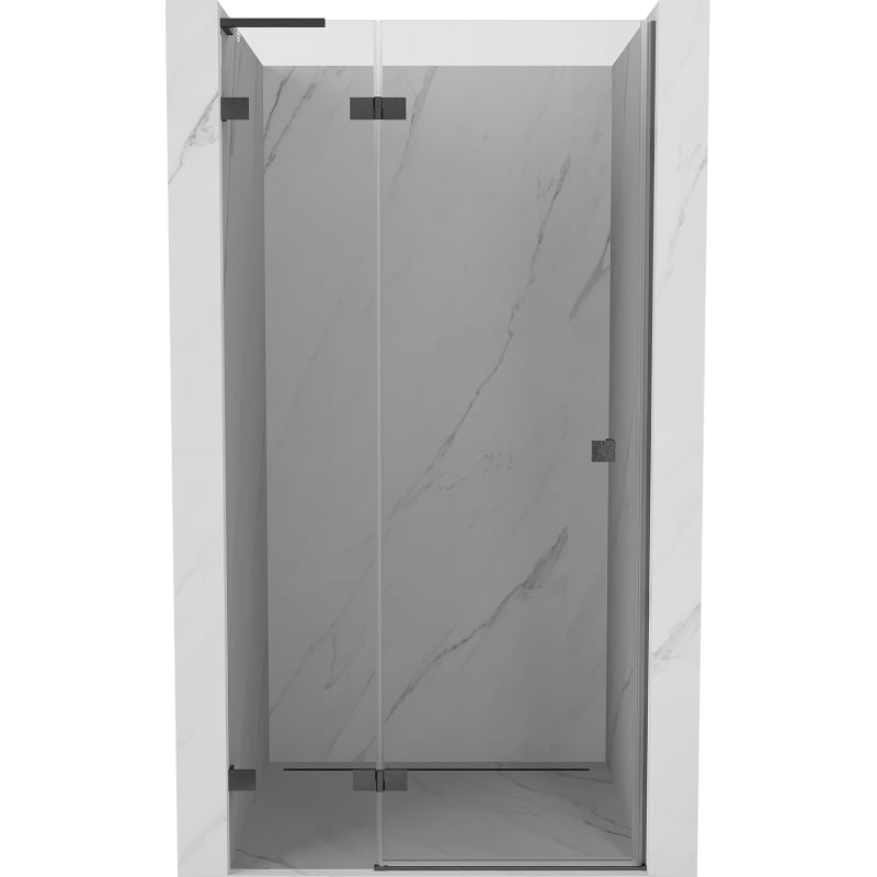 Mexen Lunar L uși de duș cu deschidere spre stânga 95 cm, transparent, gri armat șlefuit - 834L-095-000-66-00-L