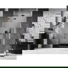 Mexen Lunar L uși de duș cu deschidere spre stânga 95 cm, transparent, gri armat șlefuit - 834L-095-000-66-00-L