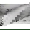 Mexen Lunar L uși de duș cu deschidere spre stânga 95 cm, transparent, gri armat șlefuit - 834L-095-000-66-00-L