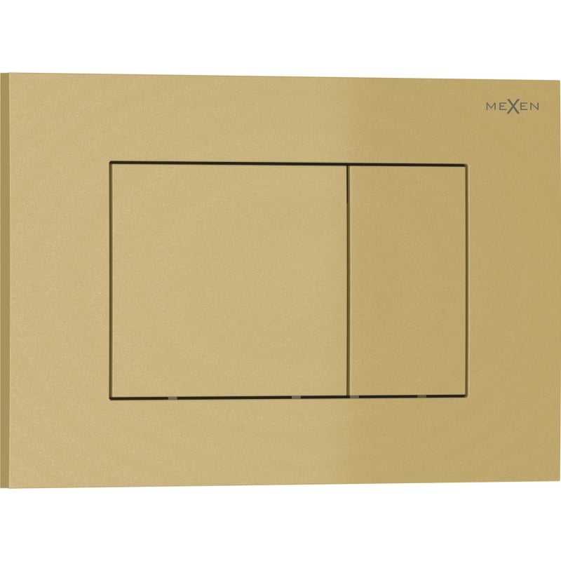 Mexen Tex 02 öblítőgomb, arany - 6102-06