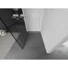Mexen Kioto perete duș Walk-in 90 x 200 cm, model negru 8 mm, alb - 800-090-101-20-78