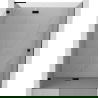Mexen Lunar L ușă de duș batantă stânga 140 cm, transparentă, neagră - 834L-140-000-70-00-L