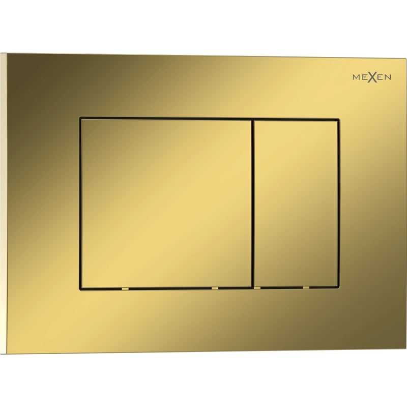Mexen Tex 02 öblítőgomb, pezsgőarany csillogó - 6102-08