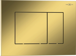 Mexen Tex 02 öblítőgomb, pezsgő arany fényes - 6102-08