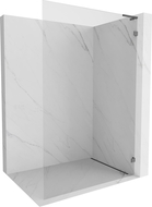 Mexen Lunar L perete de duș Walk-in dreapta 100 x 200 cm, transparent 8 mm, gri periat - 830L-100-000-66-00-P