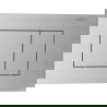 Mexen Tex 02 öblítő gomb, kefélt nikkel - 6102-10