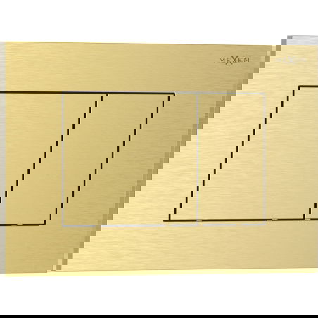 Mexen Tex 02 buton de spălare, auriu periat - 6102-11