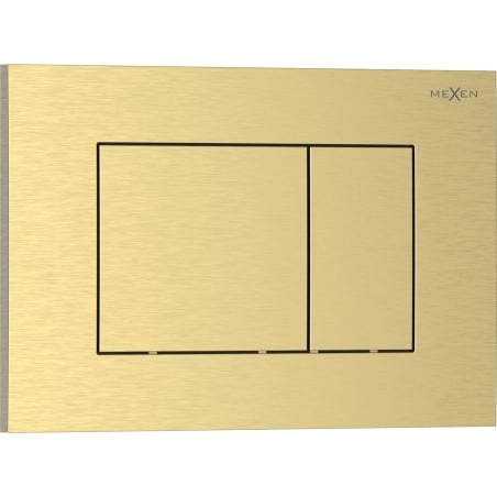 Mexen Tex 02 öblítő gomb, arany szálcsiszolt - 6102-11