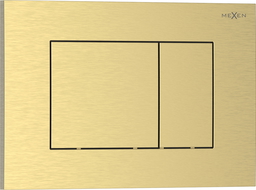 Mexen Tex 02 buton de clătire, auriu periat - 6102-11