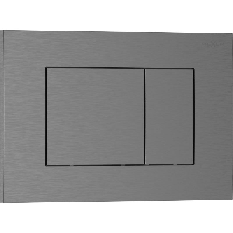 Mexen Tex 02 buton de spălare, gun gray periat - 6102-12