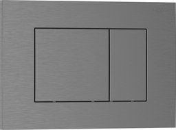 Mexen Tex 02 buton de spălare, gun gray periat - 6102-12